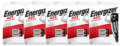 Productafbeelding van Energizer A23-5 batterijverpakking met 2 stuks - (vergelijkbaar met 10 batterijen)