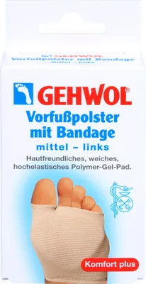 Immagine prodotto di Gehwol cuscinetto per avampiede con bendaggio sinistro medio 1 pz