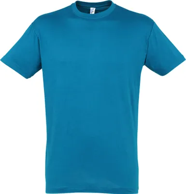 Image de SOLS Regent T-shirt homme, manches courtes PC288 (2XL) (bleu atoll)