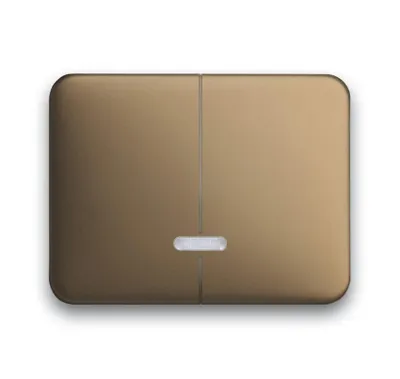 Produktbild von Busch-Jaeger 6545-21 Bedienelement, mit Glimmlampe bronze