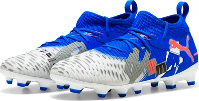 Produktbild von Puma Kinder Future 8 Match Forever FG/AG Jr. Fussballschuhe - 108435, Farbe:Weiß, Kinder Schuhe:38.5