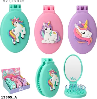 Image de Brosse à cheveux Ylvi avec licorne