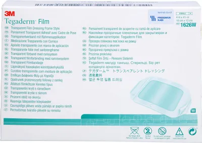 Immagine prodotto di Cerotti Tegaderm Film 10 x 12 cm, confezione da 50 cerotti