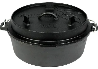 Produktbild von Feuertopf Gusseisen 6,1l VALHAL OUTDOOR