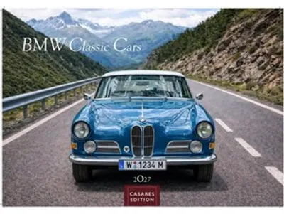 Produktbild von BMW Classic Cars Kalender 2027 - Wandkalender | Fotokalender Oldtimer 35x50cm BMW Odltimer - Hochwertiger Oldtimer Kalender.