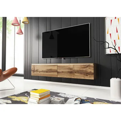 Image de Meuble TV 140 cm WILLA D – chêne wotan