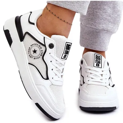Produktbild von Damen Sportschuhe Big Star LL274440 Schwarz und Weiß 38
