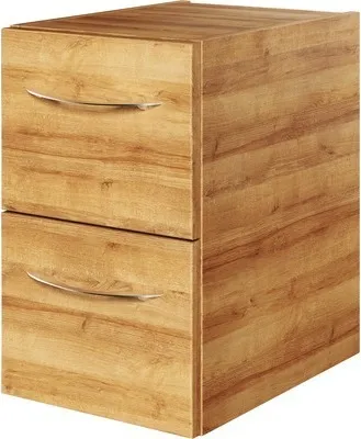 Produktbild von pelipal Unterschrank Xpressline 2 Auszüge 4035 BxHxT 30 x 48,2 x 43,5 cm Eiche Riviera mit Griff