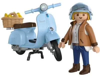 Produktbild von PLAYMOBIL Vespa 80th Anniversary: Iconic Style Figur   Kinder  One Size