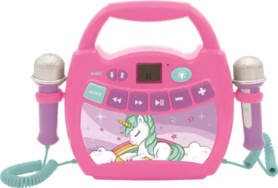 Obrázok produktu pre Bluetooth reproduktor s karaoke mikrofónom Lexibook MP320UNIZ Unicorn