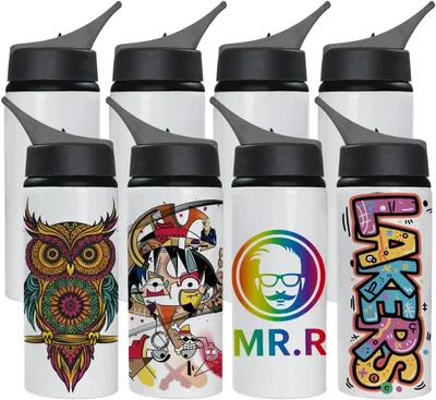 Imagen del producto de Botella deportiva de aluminio, ligera, de 600 ml, ideal para llevar ContiGo!