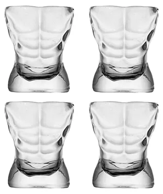 Produktbild von Mini Schnapsgläser 2oz, Robustes 2-mm-Glas, Für Starke Getränke Auf Partys