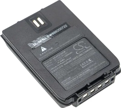 Produktbild von vhbw Akku Ersatz für HYT BL1809, BL1401 für Funkgerät, Walkie Talkie (1400 mAh, 7,4 V, Li-Ion)