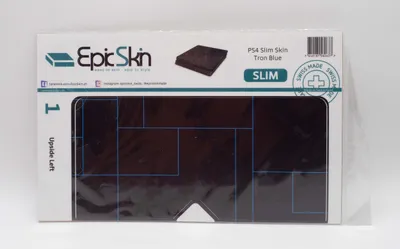 Immagine prodotto di Skin PS4 Slim - Design Sticker Tron Blue