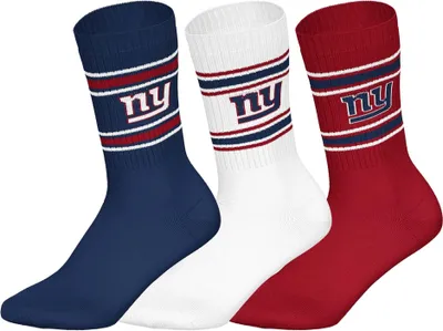 Produktbild von New York Giants 3pk Crew Socks