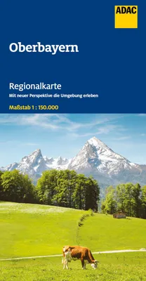 Produktbild von ADAC Regionalkarte 16 Oberbayern 1:150.000