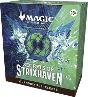 Obrázek produktu pro Magic: The Gathering – Tajemství Strixhavenu: Předprodejní balíček Quandrix