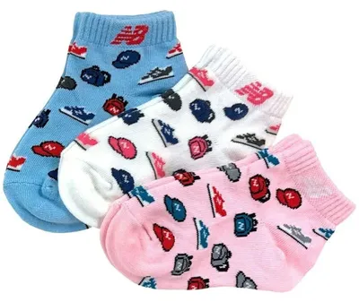 Produktbild von New Balance Pixel Art 3 Pair Assortment S