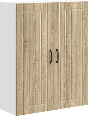 Immagine prodotto di vidaXL Armadio a muro LUCCA in rovere Sonoma 80 x 31 x 100 cm in materiale derivato dal legno