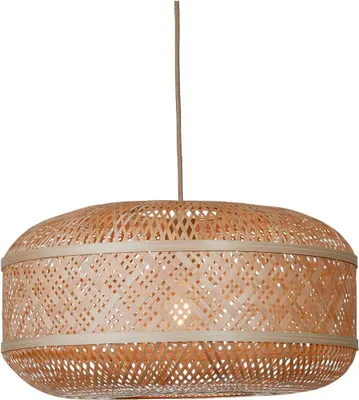 Produktbild von GOOD&MOJO - Hängeleuchte Langkawi - Natürlich - Ø50cm Hängelampe - Esstischlampe - Wohnzimmerlampe - Schlafzimmerlampe - Wohnzimmer