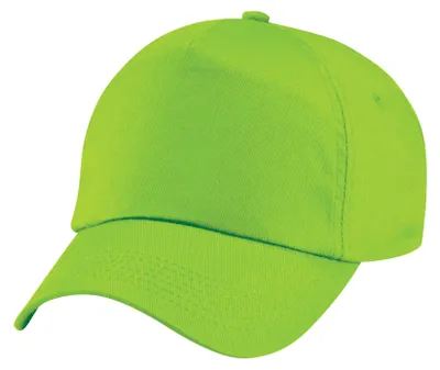 Immagine prodotto di Beechfield - Cappellino "Original" a 5 pannelli per bambini FK1384 (taglia unica) (lime)