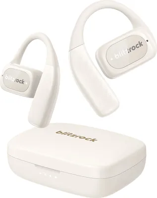 Produktbild von BR-CT3 Open-Ear-Ohrhörer bluetooth Luftleitung Ohrbügel, 28 Stunden Spielzeit, Sportkopfhörer - Weiß
