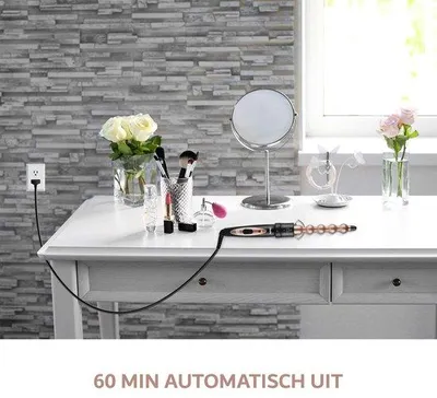 Zdjęcie produktu dla Ceramiczna lokówka 5 w 1, różowa