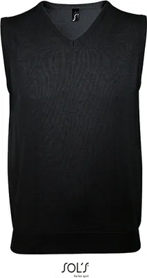 Immagine prodotto di SOLs 00591 | Maglione unisex senza maniche Gentlemen - Colore: Nero - Taglia: S