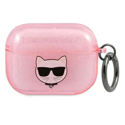 Obrázok produktu pre Karl Lagerfeld KLA3UCHGP Glitter Choupette Case pre Apple AirPods 3, ružové