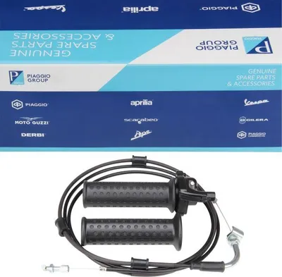 Immagine prodotto di Set manopole + cavo acceleratore originali per Piaggio Zip 50 100cc 4T
