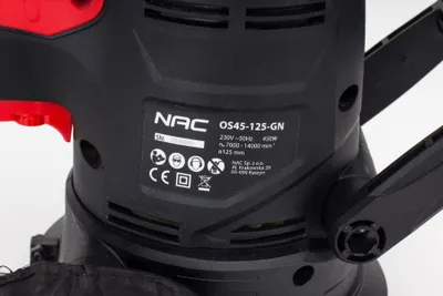 Image de Ponceuse excentrique Nac 125Mm 450W Os45-125-Gn