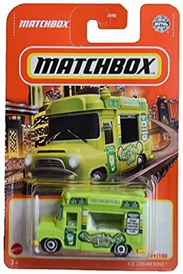 Obrázok produktu pre Matchbox Zmrzlinový kráľ, [zelená] 99/100 grün