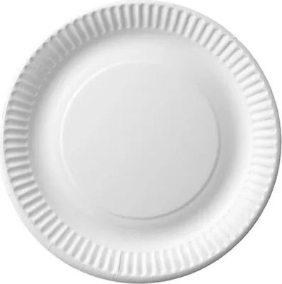 Obrázok produktu pre papierové taniere biele 18cm 100 ks | 00-34