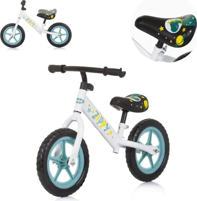 Immagine prodotto di Chipolino balance bike Zippy 12 pollici sedile regolabile in altezza, maniglie antiscivolo blu
