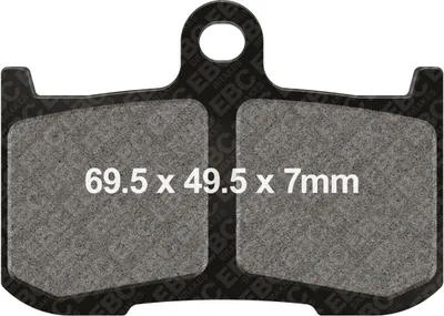 Imagen del producto de Pastillas de freno EBC, tipo FA347HH, fabricadas con metal sinterizado