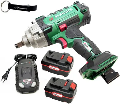 Image de Visseuse à chocs sans fil PARKSIDE® 20 V PASSK 20-Li / avec 2 batteries (4 Ah) et chargeur (4,5 A)