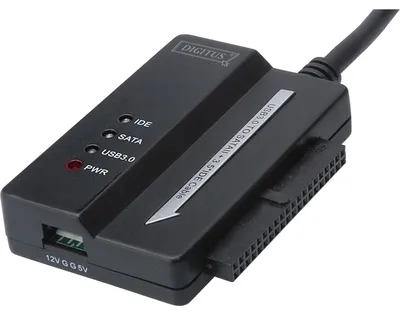 Obrázok produktu pre DIGITUS HDD-Adaptér USB3.0 -> SATAII + 3,5" IDE kábel