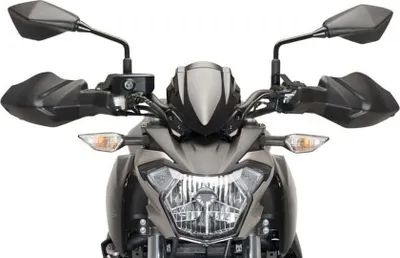 Produktbild von PUIG 9398J Handschutzprotektoren  passend fuer KAWASAKI Z650 Mattschwarz