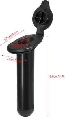 Immagine prodotto di 4 pezzi portacanne da pesca per kayak con coperchio, accessori per barche, strumento