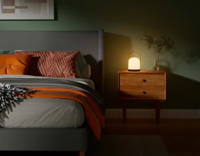 Produktbild von Klassische LED Batterie Laterne IP44 Spritzwassergeschützt Innen Außen 3 Farben Schwarz