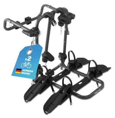 Obrázok produktu pre Fischer zadný nosič bicyklov Nosič bicyklov Nosič na zadné dvere Nosič bicyklov Nosič bicyklov do auta E-bike