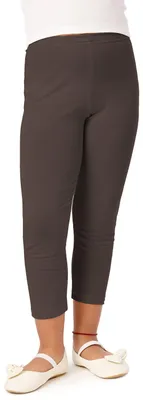 Image de Leggings 3/4 pour fille Merry Style en viscose MS10-131 (marron, 158 cm)