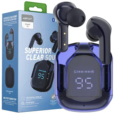 Produktbild von Acefast In-Ear Kopfhörer Tws Bluetooth Blau (T6 Saphirblau)