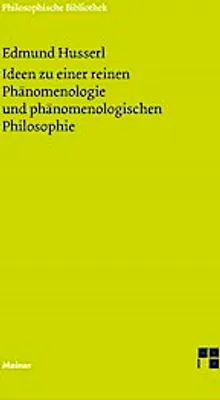 Image de Ideen zu einer reinen Phänomenologie und phänomenologishen Philosophie