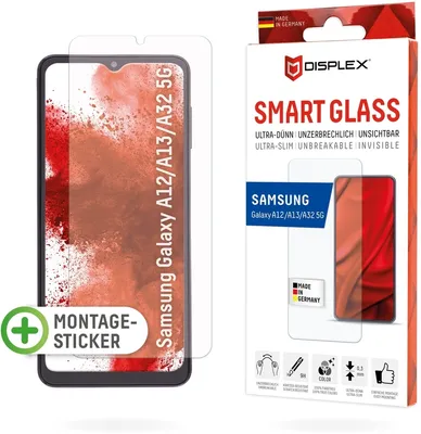 Obrázek produktu pro Displex Smart Glass (9H) pro Samsung Galaxy A12/A13/A32 5G