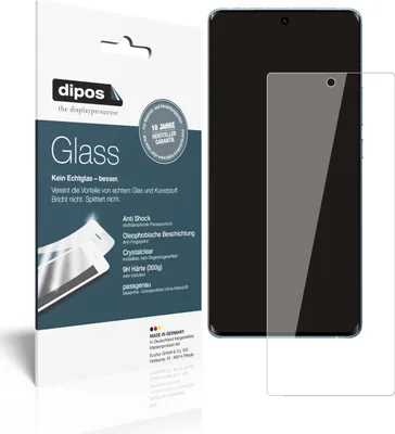 Zdjęcie produktu dla 2x folia ochronna do Vivo X60 Pro - folia antywstrząsowa 9H dipos Glass szkło plastikowe