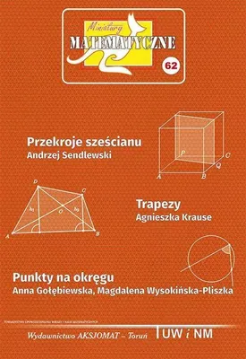Obrázok produktu pre Miniatury matematyczne 62. Przekroje sześcianu. Trapezy. Punkty na okręgu