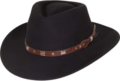 Produktbild von SCIPPIS Wollhut EMERALD S-XL black Wolle Hut Travellerhut Größe - L