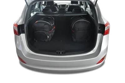 Produktbild von Hyundai I30 Wagon 2012-2017 Kofferraumtaschen Set 5 Stk
