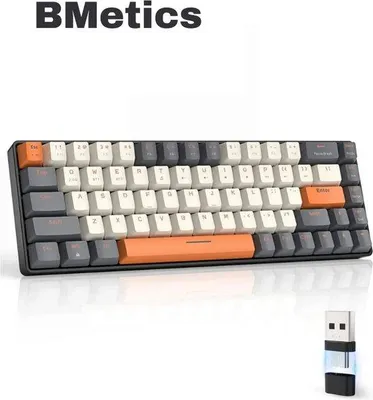 Obrázek produktu pro Bezdrátová 60% mechanická herní klávesnice Bluetooth/USB